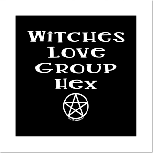 Witches Love Group Hex Cheeky Witch® Posters and Art